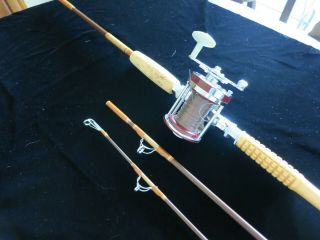 Abercrombie And Fitch 3 Piece Travel Fishing Rod With Reel