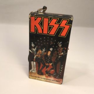 Vtg Kiss Aucoin 1977 Kiss Am Transistor Pocket Radio