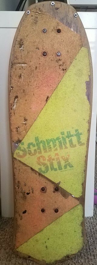 Schmitt Stix Lucero Vintage Skateboard - Old School 1980 