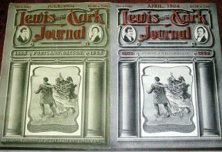 2 1904 Vintage Us Portland 1905 Lewis & Clark Centennial Exposition Journals