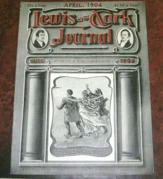 2 1904 Vintage US PORTLAND 1905 Lewis & Clark Centennial Exposition Journals 3