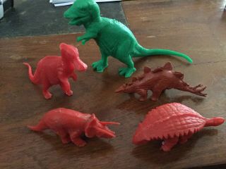 Vintage Sinclair Oil Dinosaur Toy Promo For 1964/65 Ny Worlds Fair 5 Of 6