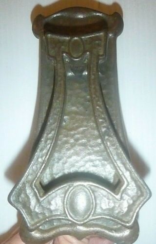 Olde Cast Iron Victorian Door Knocker.  Beautifully And Crisply Cast Top Quality