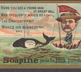 Teddy Roosevelt As Prince Of Whales 1800 