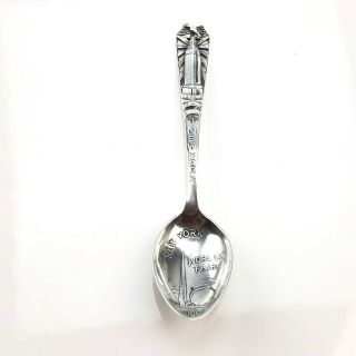 Vintage York Worlds Fair Sterling Silver Souvenir Spoon