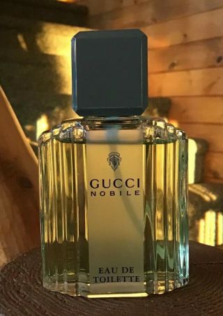 Vintage Gucci Nobile Spray Edt 60 Ml 2 Oz Scannon Discontinued