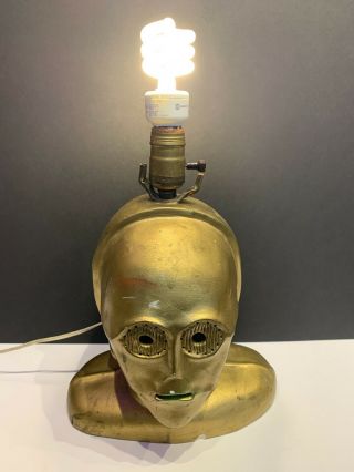 Star Wars C - 3PO Ceramic Lamp - Vintage - FIND 2