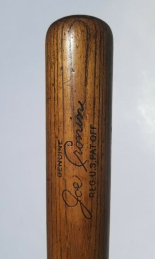 1932 - 34 Joe Cronin 34 " 125 Model 35 Oz Vintage Louisville Slugger Baseball Bat