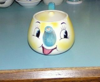 Vintage,  Anthropomorphic,  Teapot,  Without Lid,