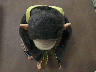 Vintage Musical Jolly Chimp Battery operated monkey cymbals Japan 3