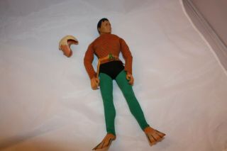 Vintage 1966 Ideal Captain Action Man Boy Aquaman W/ Accessories Knife Shell