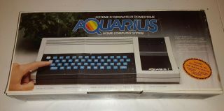 Vintage Mattel Aquarius Home Computer System Video Game Console 5931 Open Box