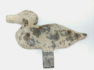 Vintage Duck Shooting Gallery Cast Iron Target