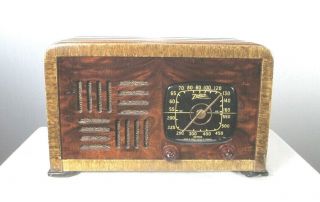 Antique Zenith Vintage Tube Radio Restored And