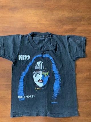 ⚡️VINTAGE KISS 1978 ACE FREHLEY SOLO ALBUM ORDER FORM T SHIRT AUCOIN VERY RARE⚡️ 2