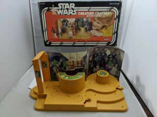 Star Wars Vintage Creature Cantina Action Playset With The Box