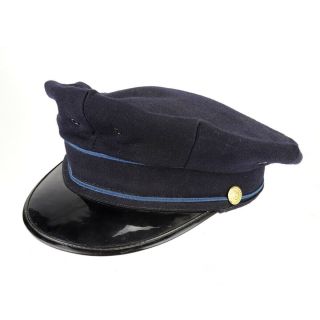 Vintage Cleveland Police Officers Visor Cap Hat 7 1/8