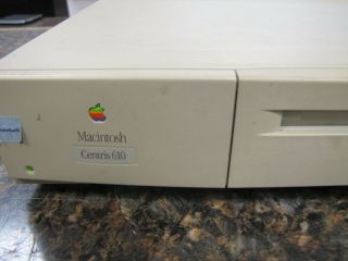 Vintage Apple Macintosh M1444 Centris 610 Desktop PC OS 7.  5.  1,  4MB RAM,  50MB HD 2