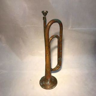 Vintage Rexcraft Official Boy Scouts Of America Bugle Horn Camp Gear Bsa