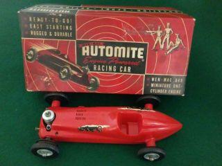 Vintage Wen - Mac Automite Racing Tether Car W/.  049 Engine
