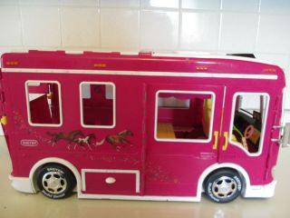 Breyer Horse Cruiser Trailer Transporter Rv Motor Home 2010 Pink Discontinued