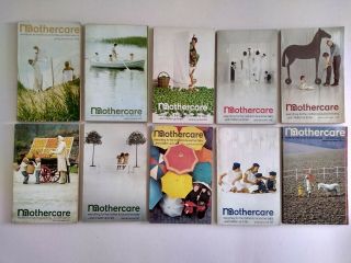 Ten Vintage Mothercare Catalogues Between 1974 & 1981