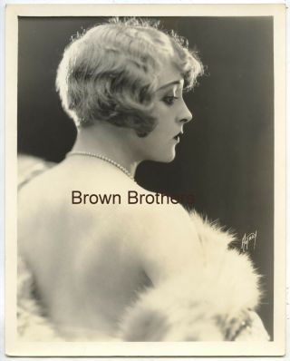 Vintage 1920s Hollywood Actress Madge Belamy Flapper Dbw Photo By Autrey