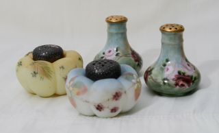 Vintage Hand Painted Salt And Pepper Shakers