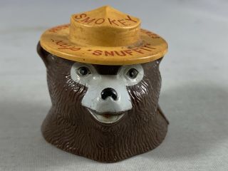 1960’s Smokey The Bear Snuffit Magnetic Cigarette Snuffer Dash - Tray