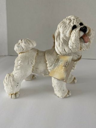 2002 Country Artists A Breed Apart Bichon Frise Dog Figurine 70028