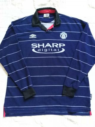 Vintage & Manchester United Long Sleeve Football Shirt Top Jersey