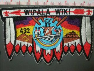 Boy Scout Oa 432 Wipala Wiki Flap 0137jj