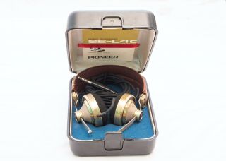Vintage Pioneer Stereo Headphones Se - L40 And Instructions