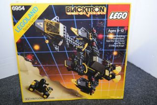 Incomplete Legoland Space System Lego Blacktron Renegade 6954