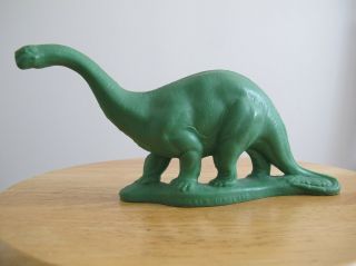 Sinclair Dinoland Mold - A - Rama Dinosaur Brontosaurus Green 1964 - 65 Ny Worlds Fair