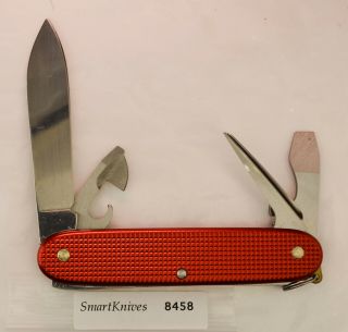 Victorinox Red Pioneer Swiss Army knife - vintage,  very good 8458 3