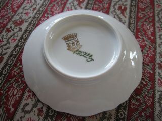 VTG ' 50s Limoges Porcelain Souvenir de Paris Mini Plate 4.  75 
