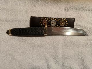 Vintage Cold Steel Tanto 13a With Brass Guard
