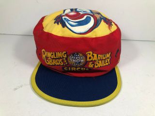 Vintage Ringling Bros Barnum & Bailey Circus Souvenir Cap Youth Size Never Worn