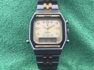 Vintage Pulsar Analog/ Digital Wrist Watch