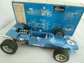 Vintage Schuco 1074 Matra Ford Formel 1 Racing Car 1960s Vgc Ovp