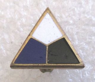Vintage Theta Delta Chi ΘΔΧ Fraternity Pledge Pin