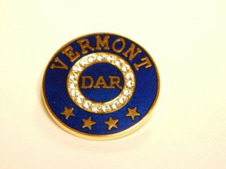 Vermont State Dar Membership Pin -