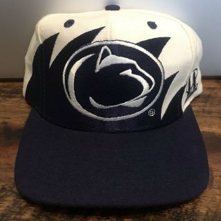 Vintage Penn State Nittany Lions Logo Athletic Snapback Hat Cap