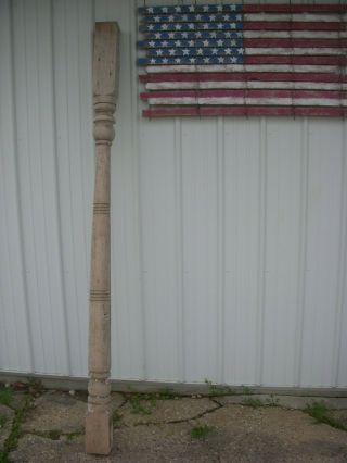 Antique Wood Porch Post