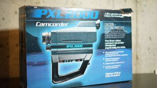 Vtg Fisher Price Pxl 2000 Camcorder System 1987 -