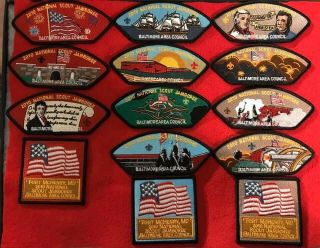 Baltimore Area Council Jamboree 2010 Set Patch Boy Scout Fort Mchenry Maryland