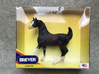 Nib Retired Breyer Horse 975 Best Choice Dark Bay Arabian Sham Bi - Eyes