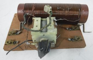 Early Vintage Knight Kit Crystal Set & Transistor Radio Wood Instructions Allied 2