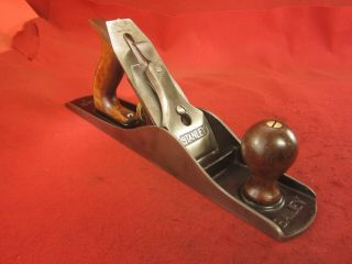 Vintage Stanley No.  5 Plane Type - 13 Lightly Cleaned Unrestored Sw - Blade